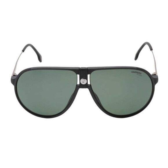 Carrera Mens Matte Polarised Sunglasses / Green